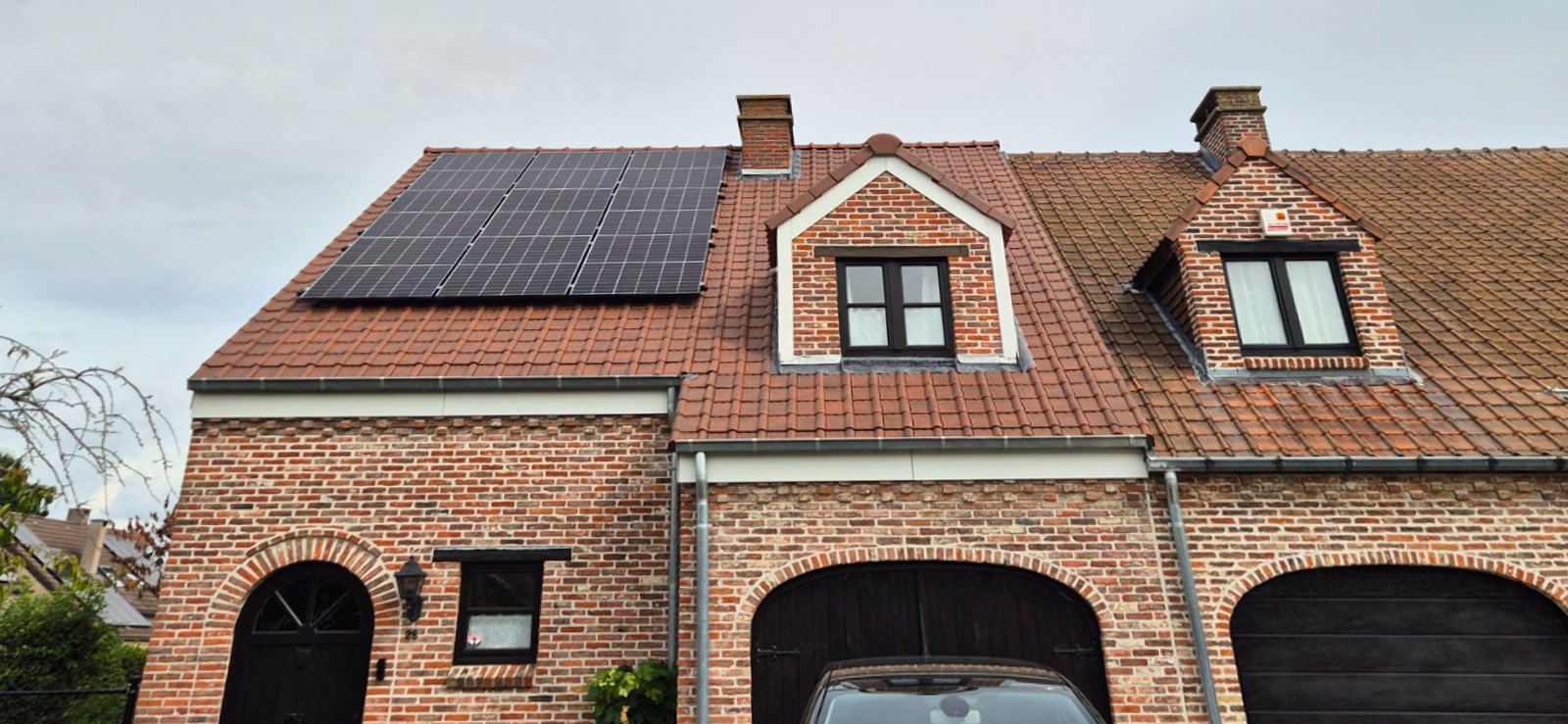 nieuw dak met isolatie langs buiten in Zemst