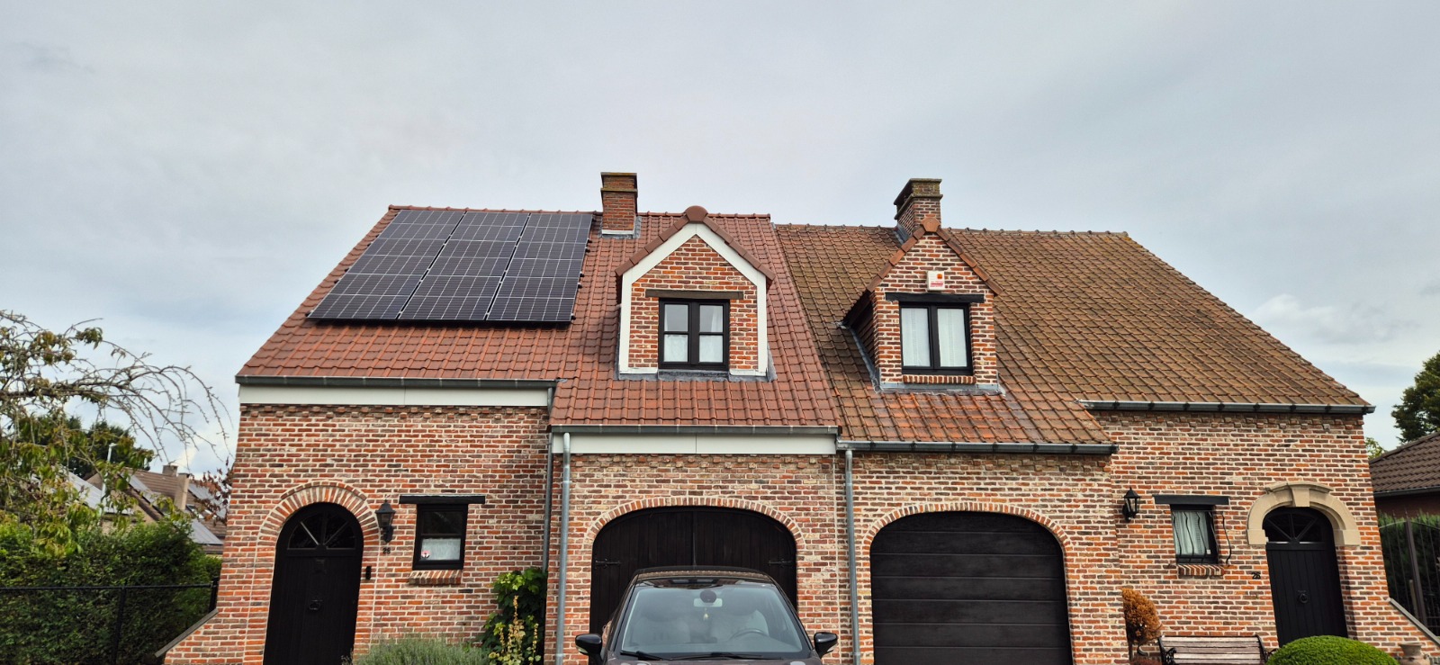 nieuw dak met isolatie langs buiten in Zemst
